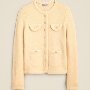 J.Crew NWT Cream Lady Sweater Cardigan  XS